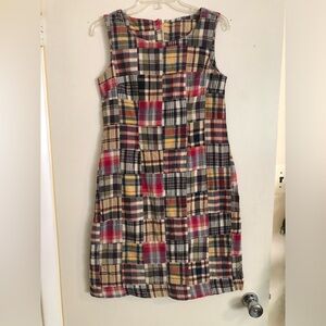 NorthStyle Classic Madras Vintage plaid quilted cotton dress